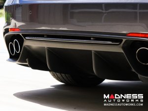 Alfa Romeo Giulia Rear Diffuser Lip - Carbon Fiber - Quadrifoglio Model